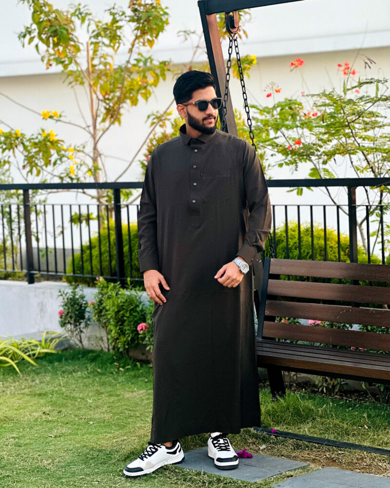 Gulf Thobe Collection Everyday Series - Olive