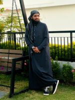 Gulf Thobe Collection Steel Blue