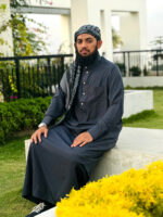 Gulf Thobe Collection Steel Blue