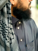 Gulf Thobe Collection Steel Blue