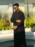 Gulf Thobe Collection Signature Series - Black