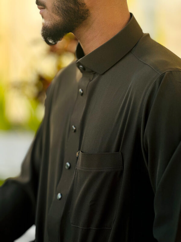 Gulf Thobe Collection Everyday Series - Olive