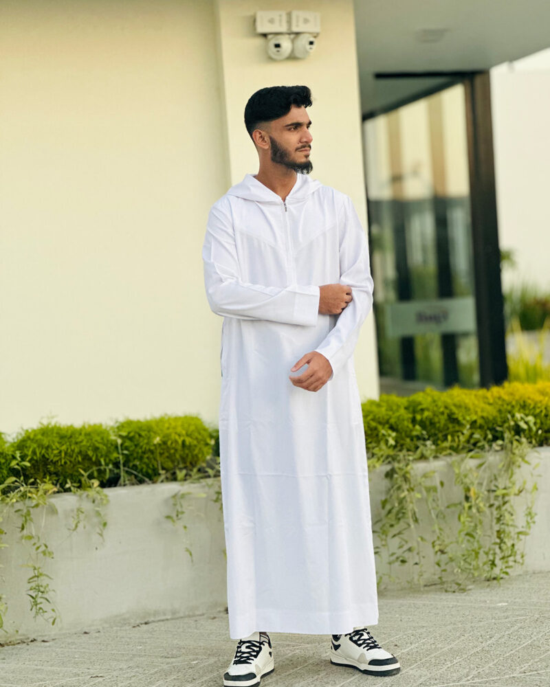 Hoodie Jubba Everyday Series - White