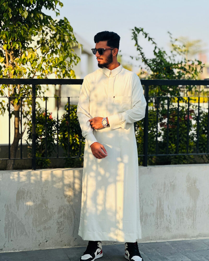 Saudi Thobe Signature Series - Mint