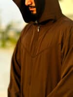 Hoodie thobe Chocolate