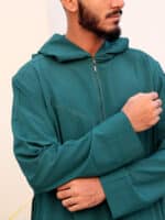 Hoodie thobe Forest green
