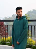 Hoodie thobe Forest green