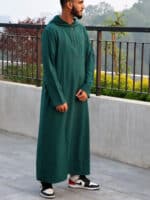 Hoodie thobe Forest green