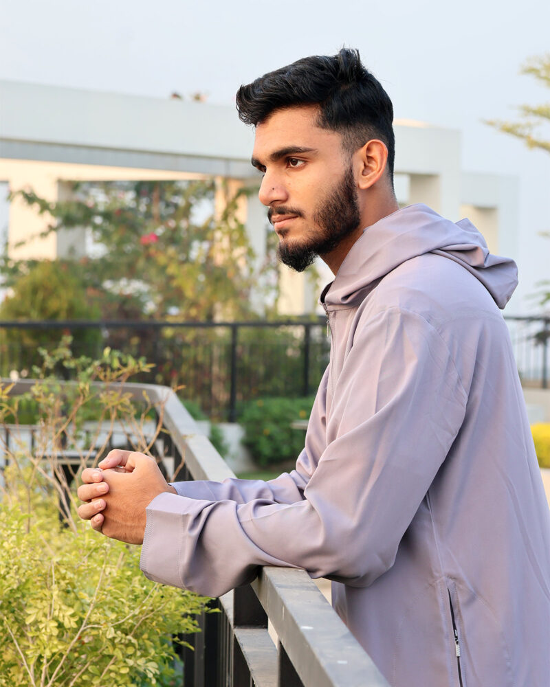 Hoodie thobe Steel Gray