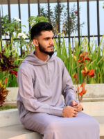 Hoodie thobe Steel Gray