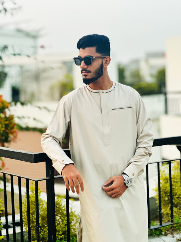 Sudanese Jalabiya Signature Series - Beige