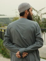 Omani Thobe Signature Series – Deep Ash