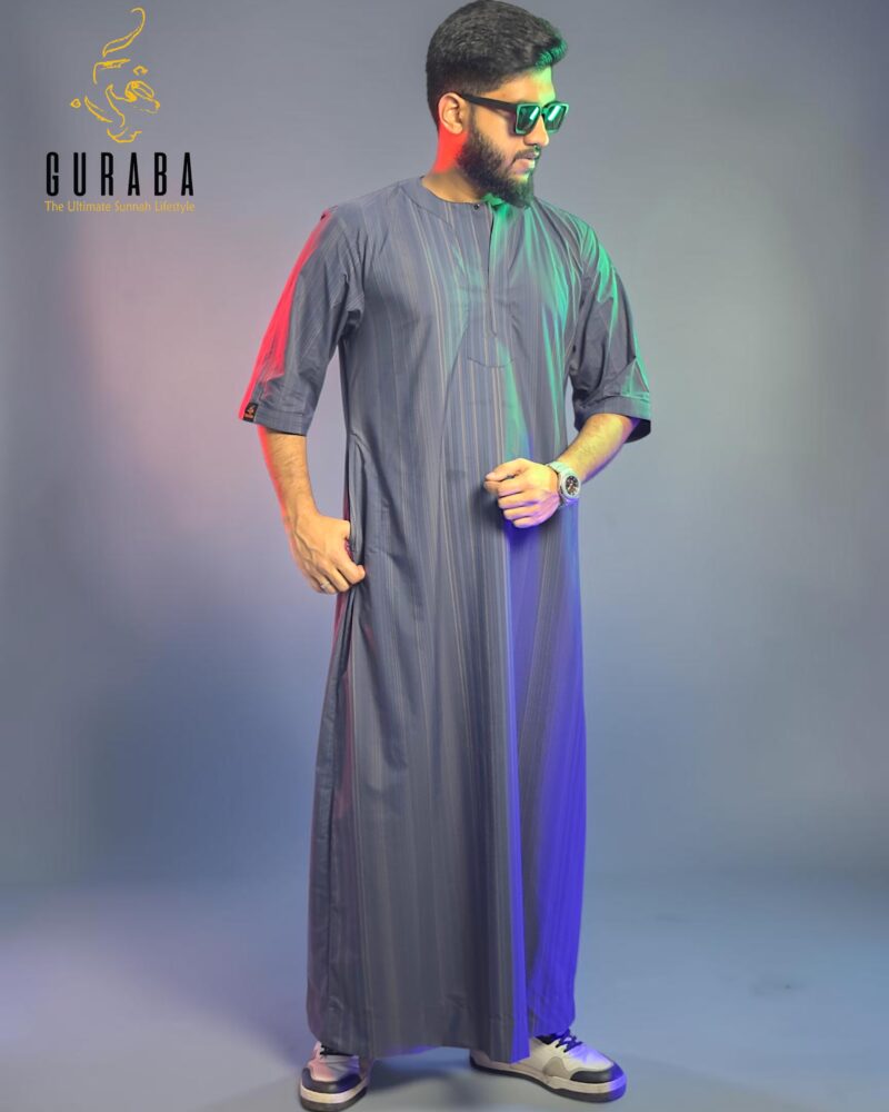 Classic Halfsleeve Thobe Check