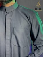 Kuwaiti Special Thobe Deep Blue