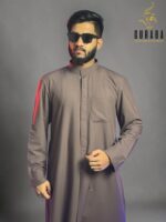 Kuwaiti Special Thobe Pulm Brown