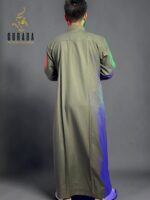 Kuwaiti Special Thobe Olive Green
